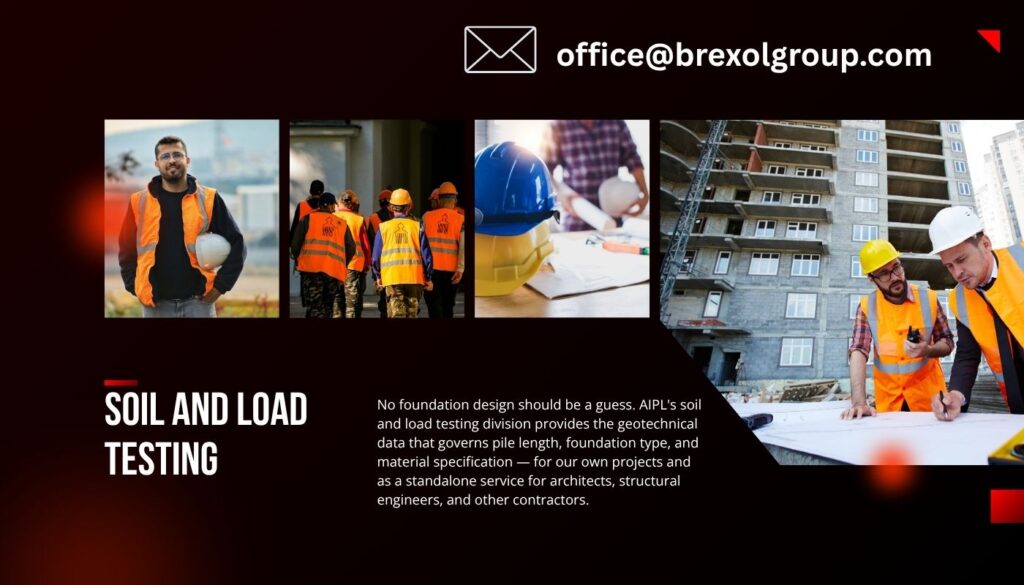 Soil and Load testing Amihir Infra