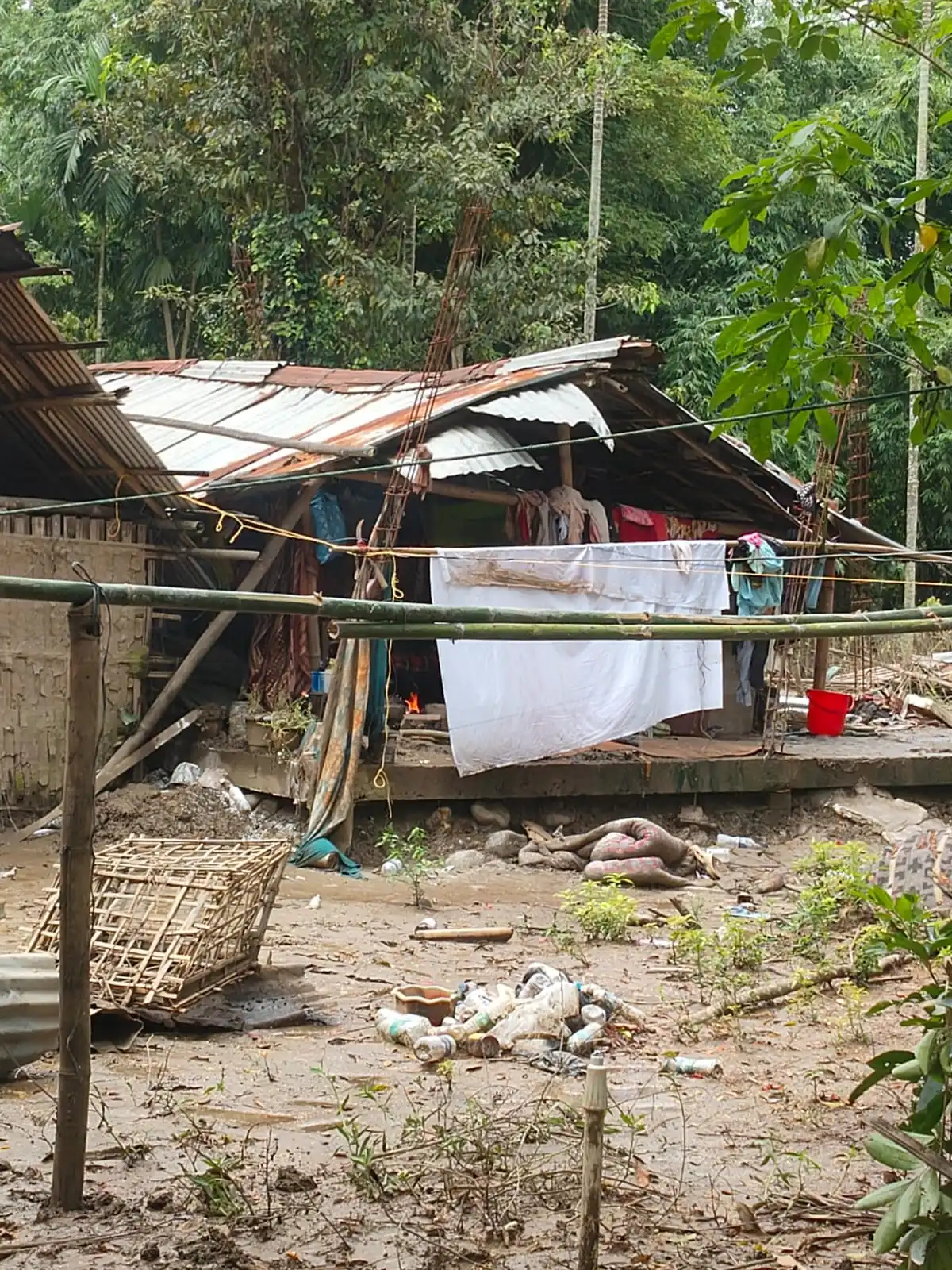 assam floods damages